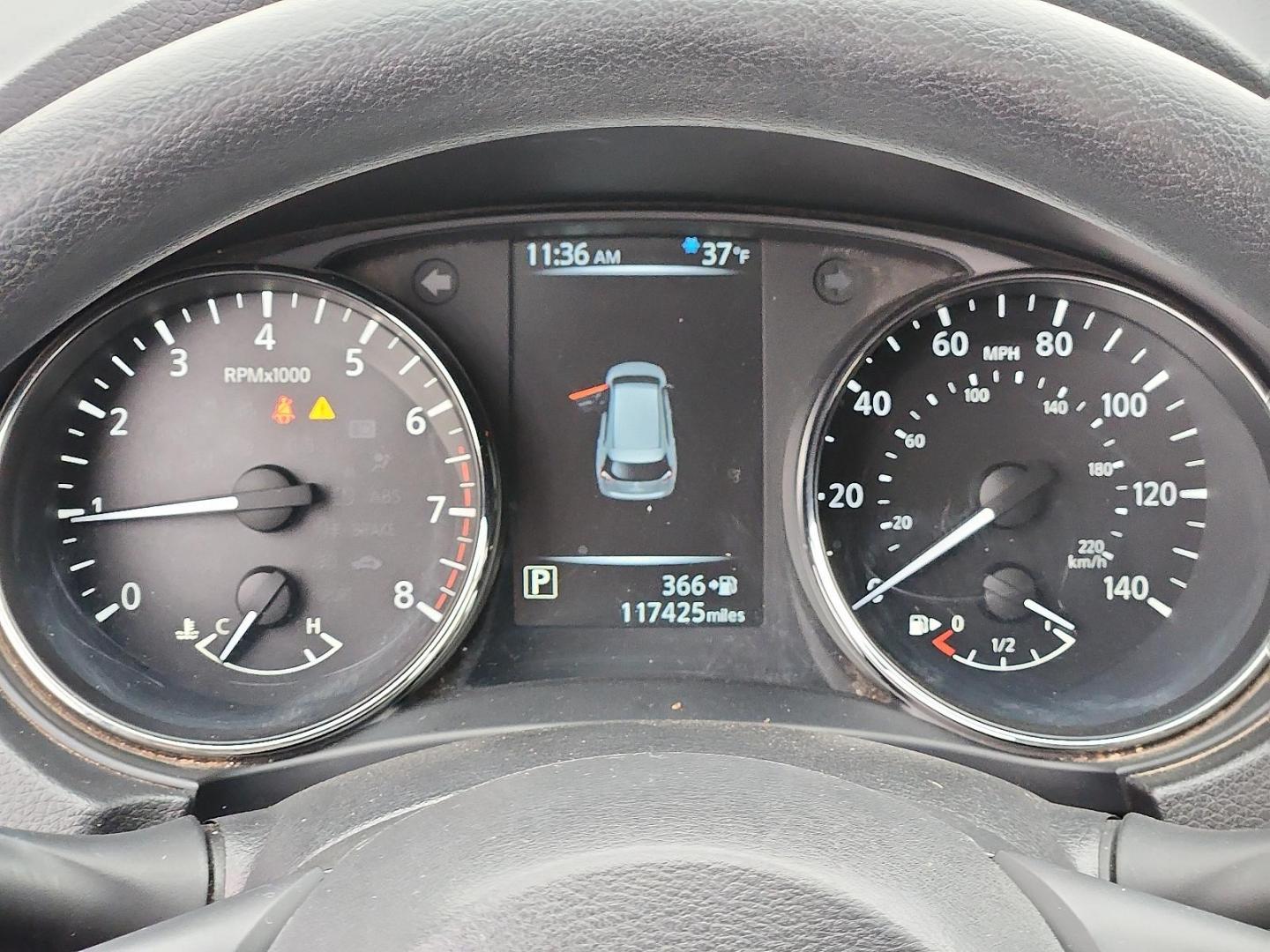 2017 BLACK Nissan Rogue S (JN8AT2MT3HW) with an 2.5L I-4 DOHC, variable valve control, regular unleaded, engine with 170HP engine, located at 4711 Ave Q, Lubbock, TX, 79412, (806) 687-2362, 33.551304, -101.855293 - Photo#21