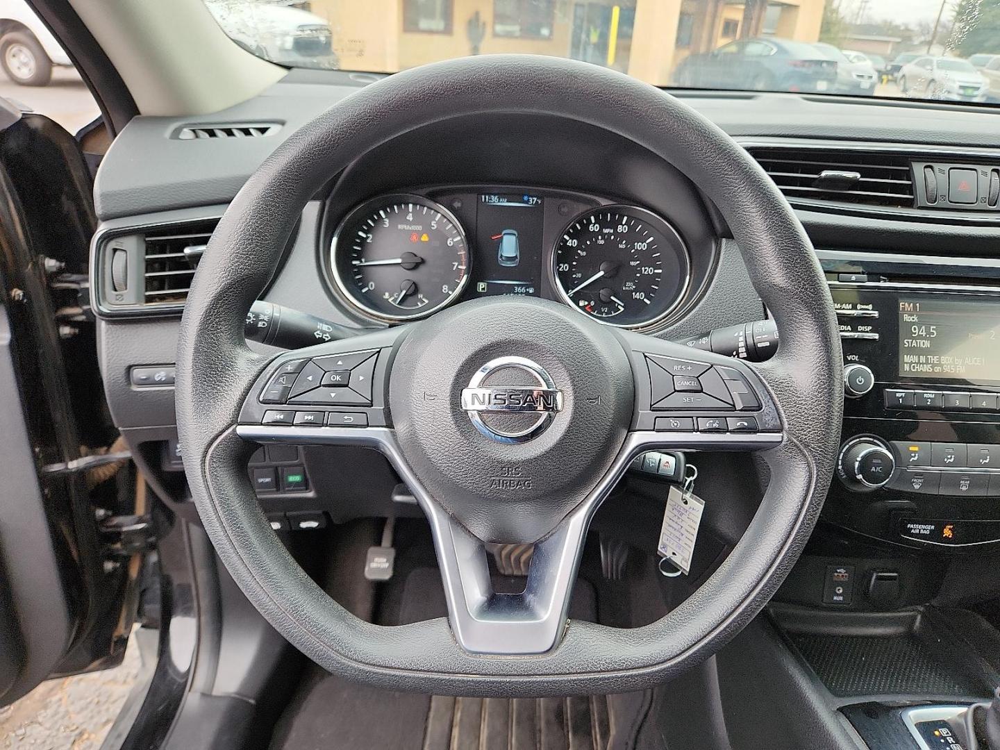 2017 BLACK Nissan Rogue S (JN8AT2MT3HW) with an 2.5L I-4 DOHC, variable valve control, regular unleaded, engine with 170HP engine, located at 4711 Ave Q, Lubbock, TX, 79412, (806) 687-2362, 33.551304, -101.855293 - Photo#24