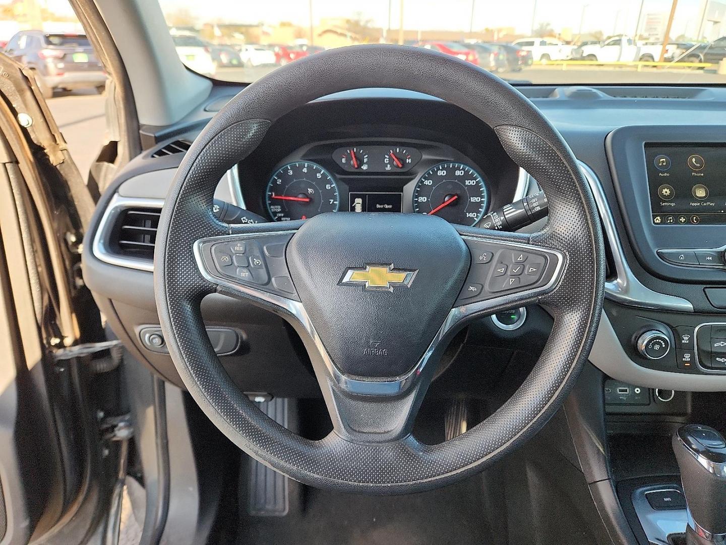 2019 GRAY Chevrolet Equinox LS (2GNAXSEV7K6) with an 1.5L I-4 gasoline direct injection, DOHC, VVT variable valve control, intercooled turbo, regular unleaded, engine with 170HP engine, located at 4711 Ave Q, Lubbock, TX, 79412, (806) 687-2362, 33.551304, -101.855293 - Photo#17