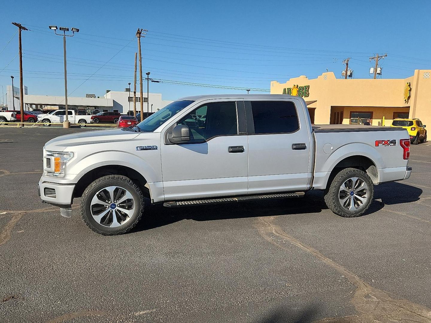 2019 SILVER Ford F-150 XL (1FTEW1E51KK) with an 5L V-8 port/direct injection, DOHC, variable valve control, regular unleaded, engine with 395HP engine, located at 4711 Ave Q, Lubbock, TX, 79412, (806) 687-2362, 33.551304, -101.855293 - Photo#1