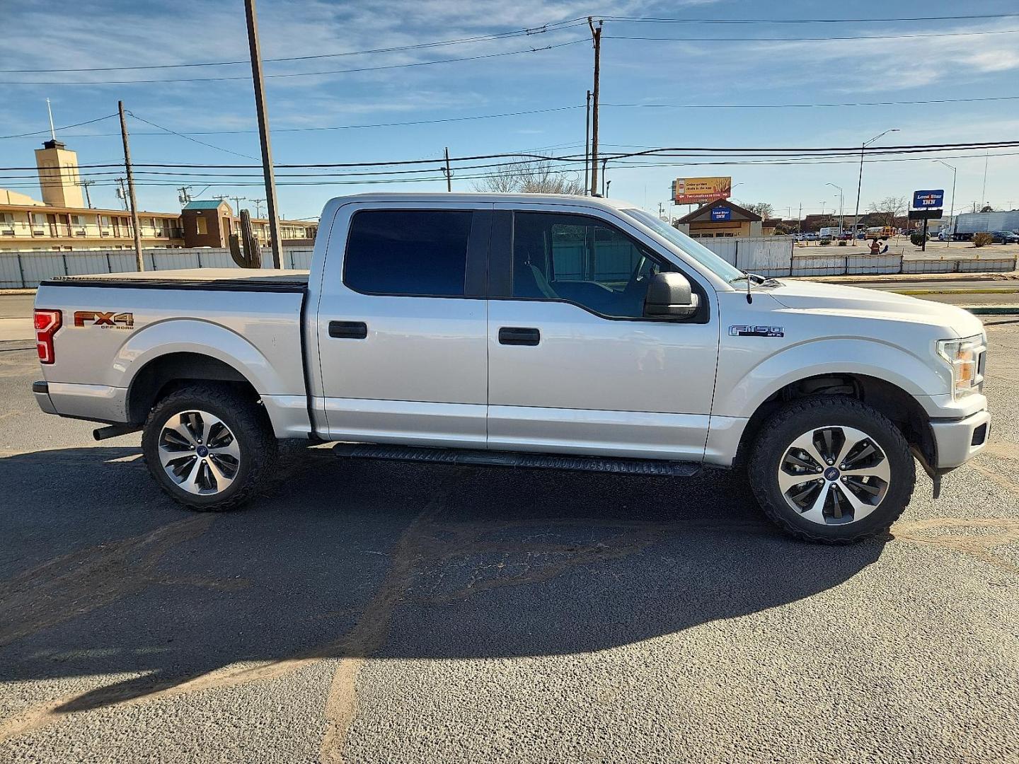 2019 SILVER Ford F-150 XL (1FTEW1E51KK) with an 5L V-8 port/direct injection, DOHC, variable valve control, regular unleaded, engine with 395HP engine, located at 4711 Ave Q, Lubbock, TX, 79412, (806) 687-2362, 33.551304, -101.855293 - Photo#4