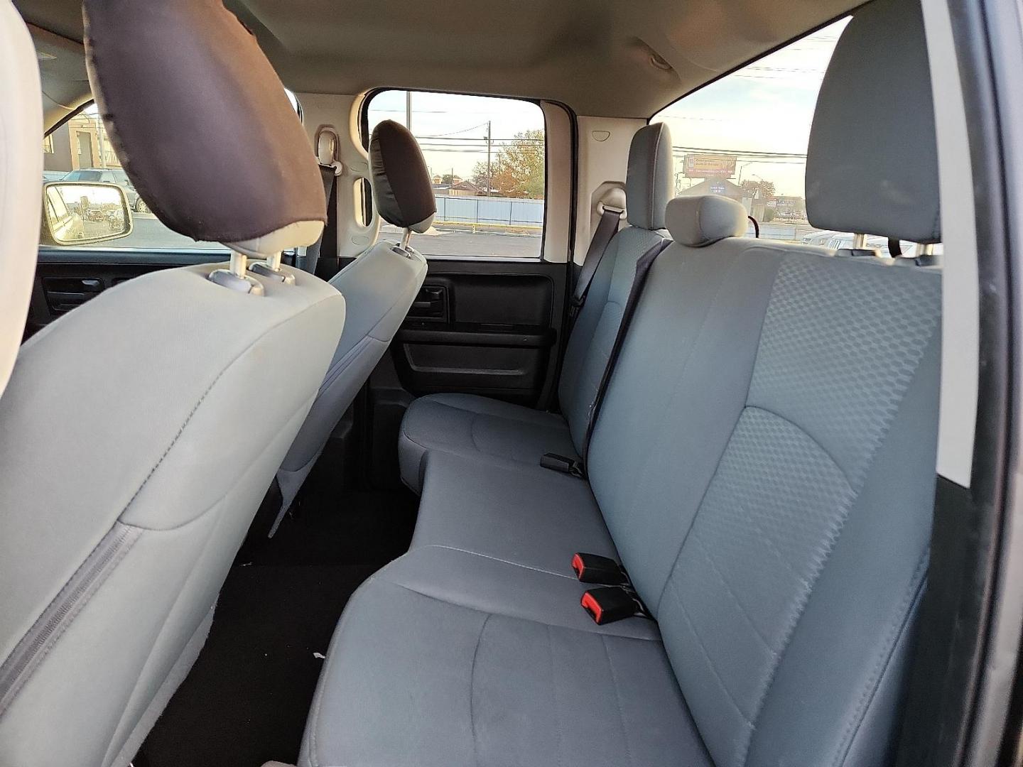 2019 BLACK Ram 1500 Classic Tradesman Quad Cab 4x2 6'4" Box (1C6RR6FT9KS) with an HEMI 5.7L V-8 variable valve control, regular unleaded, engine with cylinder deactivation and 395HP engine, located at 4711 Ave Q, Lubbock, TX, 79412, (806) 687-2362, 33.551304, -101.855293 - Photo#8