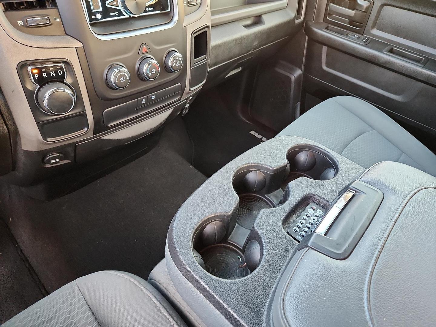 2019 BLACK Ram 1500 Classic Tradesman Quad Cab 4x2 6'4" Box (1C6RR6FT9KS) with an HEMI 5.7L V-8 variable valve control, regular unleaded, engine with cylinder deactivation and 395HP engine, located at 4711 Ave Q, Lubbock, TX, 79412, (806) 687-2362, 33.551304, -101.855293 - Photo#17