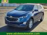 2020 BLUE Chevrolet Equinox FWD 2FL (2GNAXJEV1L6) with an 1.5L I-4 gasoline direct injection, DOHC, VVT variable valve control, intercooled turbo, regular unleaded, engine with 170HP engine, located at 4711 Ave Q, Lubbock, TX, 79412, (806) 687-2362, 33.551304, -101.855293 - Photo#0