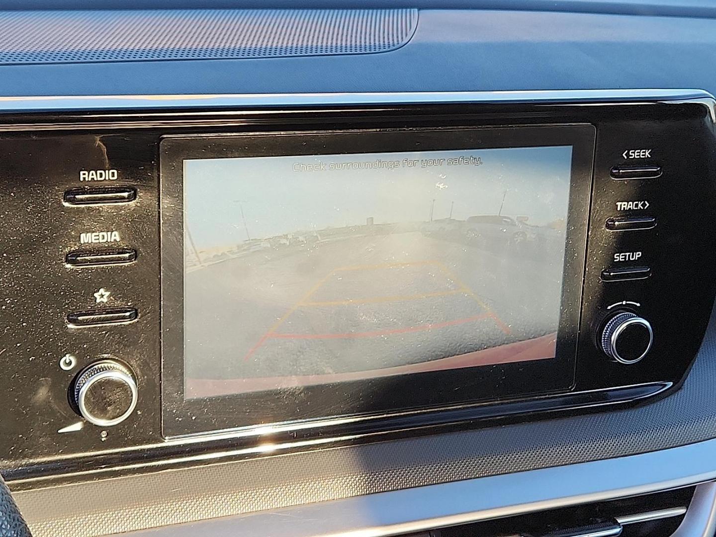 2021 RED Kia K5 LXS (5XXG14J28MG) with an Gamma-II 1.6L I-4 gasoline direct injection, DOHC, CVVD variable valve control, intercooled turbo, regular unleaded, engine with 180HP engine, located at 4711 Ave Q, Lubbock, TX, 79412, (806) 687-2362, 33.551304, -101.855293 - Photo#11