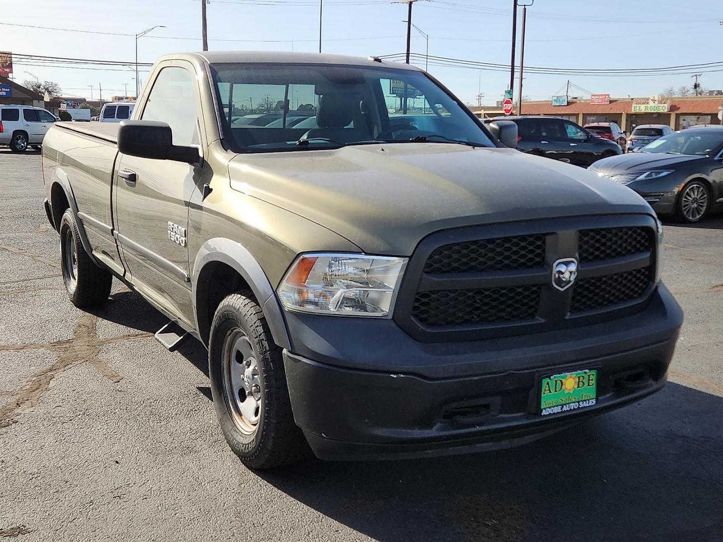 2014 GOLD Ram 1500 Tradesman (3C6JR7DG0EG) with an 3.6L V-6 DOHC, variable valve control, regular unleaded, engine with 305HP engine, located at 4711 Ave Q, Lubbock, TX, 79412, (806) 687-2362, 33.551304, -101.855293 - Photo#5
