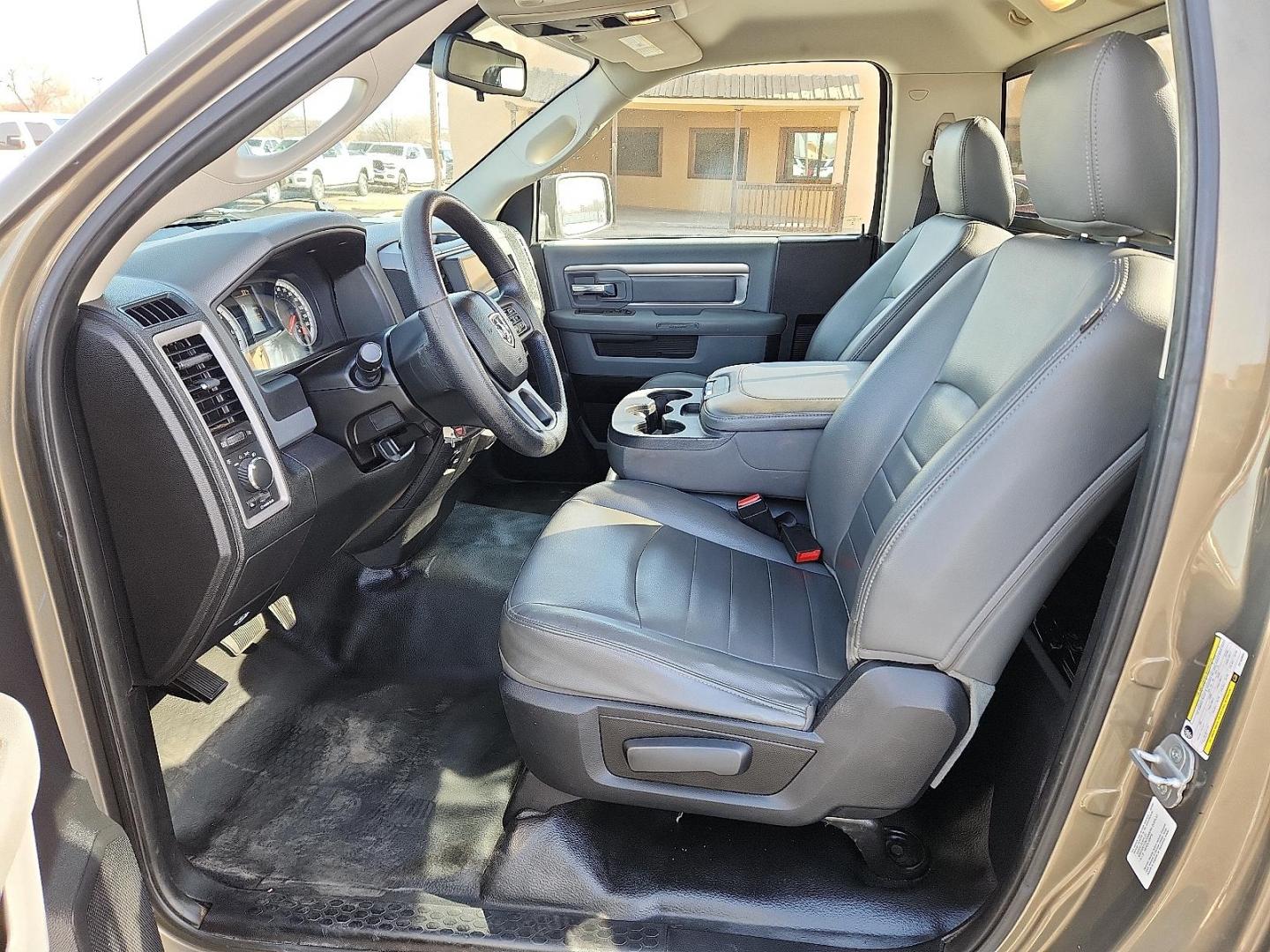 2014 GOLD Ram 1500 Tradesman (3C6JR7DG0EG) with an 3.6L V-6 DOHC, variable valve control, regular unleaded, engine with 305HP engine, located at 4711 Ave Q, Lubbock, TX, 79412, (806) 687-2362, 33.551304, -101.855293 - Photo#8