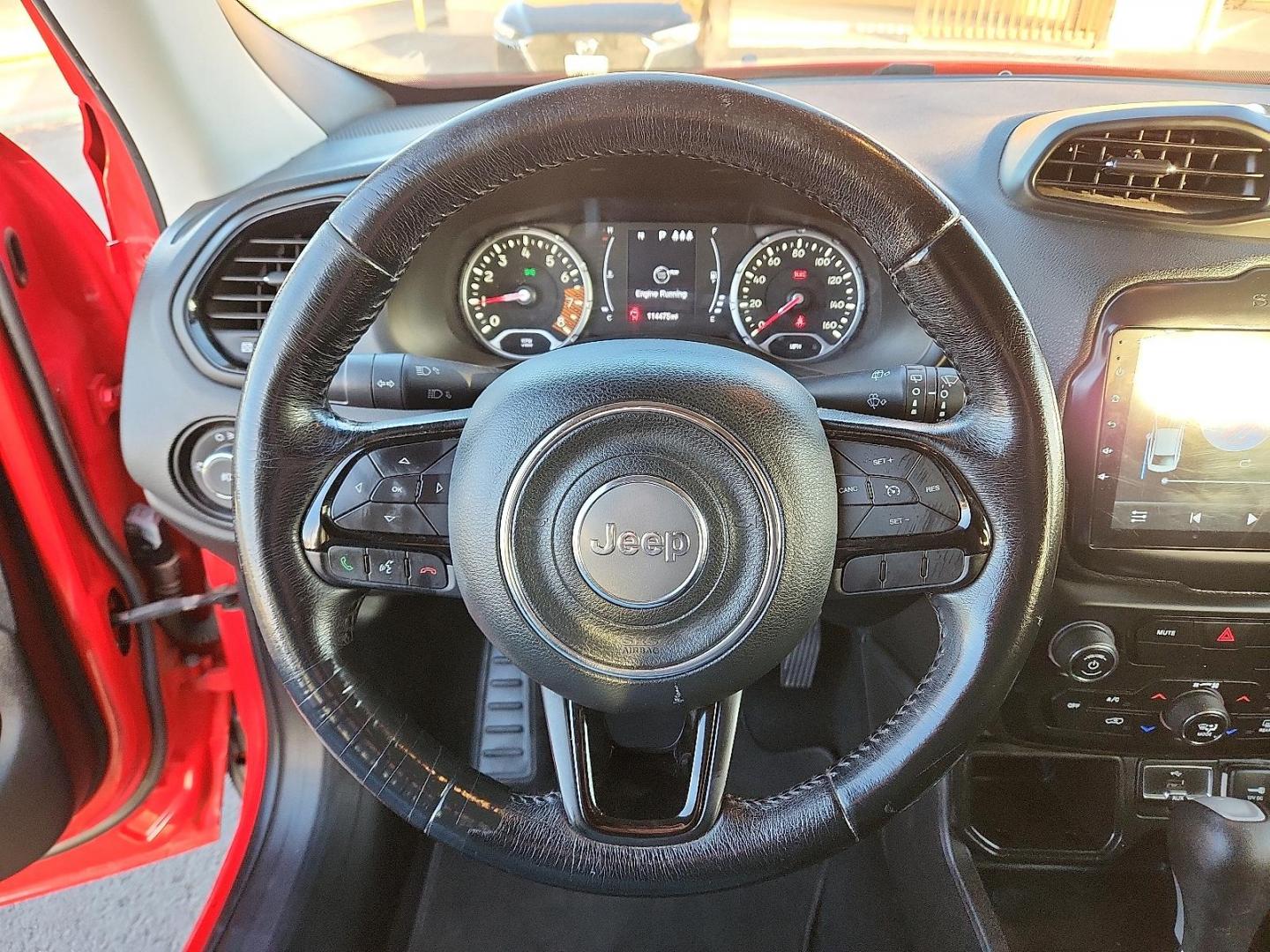 2019 RED Jeep Renegade Altitude FWD (ZACNJABB8KP) with an Tigershark MultiAir 2.4L I-4 variable valve control, regular unleaded, engine with 180HP engine, located at 4711 Ave Q, Lubbock, TX, 79412, (806) 687-2362, 33.551304, -101.855293 - Photo#16