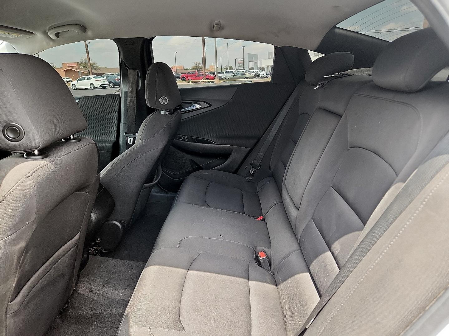 2018 WHITE /Jet Black - H1T Chevrolet Malibu 1LS (1G1ZB5ST1JF) with an ECOTEC 1.5L I-4 direct injection, DOHC, VVT variable valve control, intercooled turbo, regular gasoline, engine with 160HP engine, located at 4711 Ave Q, Lubbock, TX, 79412, (806) 687-2362, 33.551304, -101.855293- Photo#7