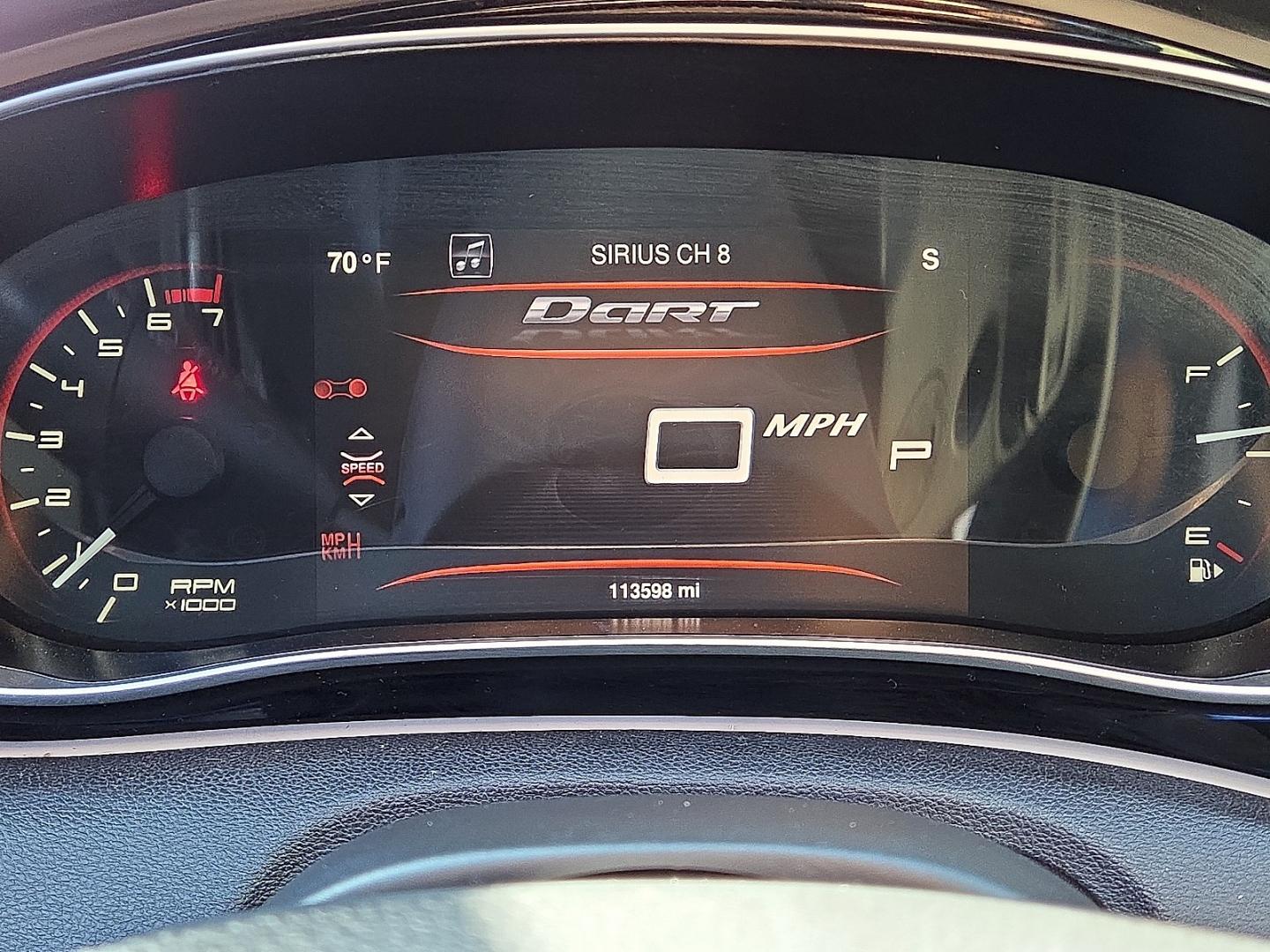 2014 Pitch Black Clearcoat - PX8 /Ceramic White/Black - XW Dodge Dart Limited (1C3CDFCB6ED) with an MultiAir 2.4L I-4 variable valve control, regular gasoline, engine with 184HP engine, located at 4711 Ave Q, Lubbock, TX, 79412, (806) 687-2362, 33.551304, -101.855293- Photo#25
