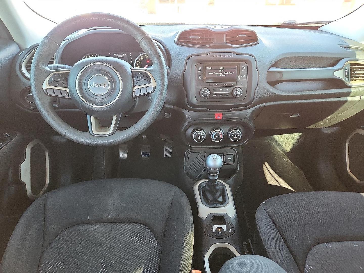 2017 GRAY Jeep Renegade Sport FWD (ZACCJAAH9HP) with an MultiAir 1.4L I-4 variable valve control, intercooled turbo, premium unleaded, engine with 160HP engine, located at 4711 Ave Q, Lubbock, TX, 79412, (806) 687-2362, 33.551304, -101.855293 - Photo#8