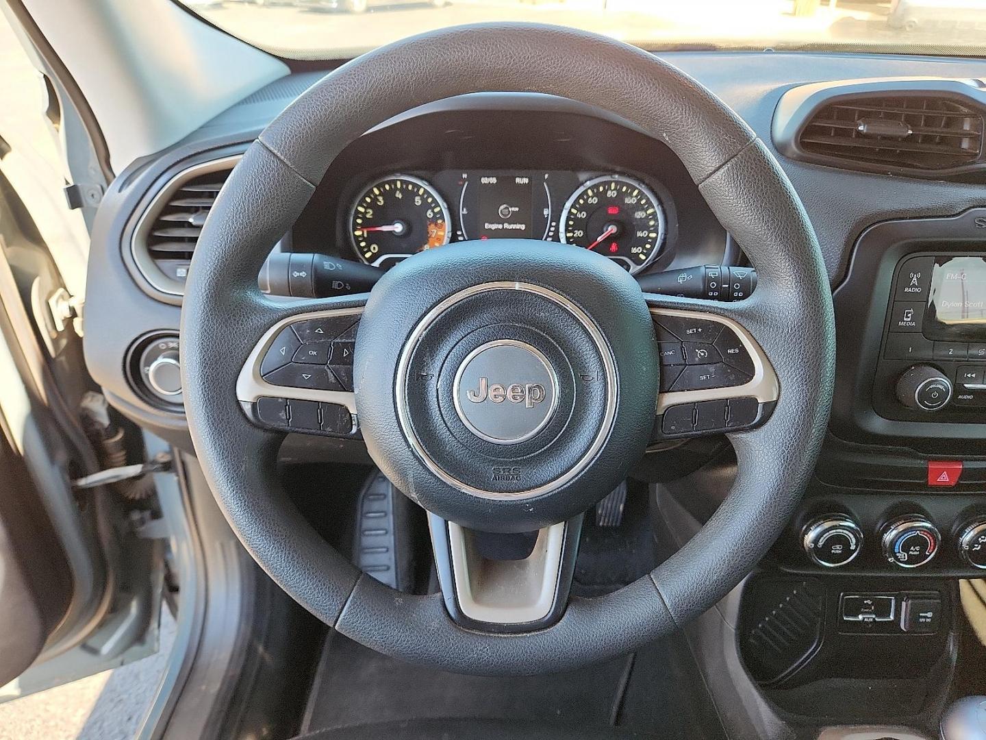 2017 GRAY Jeep Renegade Sport FWD (ZACCJAAH9HP) with an MultiAir 1.4L I-4 variable valve control, intercooled turbo, premium unleaded, engine with 160HP engine, located at 4711 Ave Q, Lubbock, TX, 79412, (806) 687-2362, 33.551304, -101.855293 - Photo#16