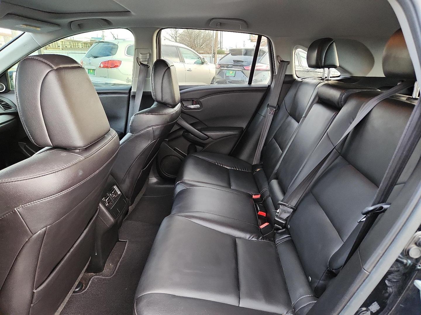 2017 BLACK Acura RDX w/AcuraWatch Plus Package (5J8TB3H33HL) with an 3.5L V-6 i-VTEC variable valve control, premium unleaded, engine with cylinder deactivation and 279HP engine, located at 4711 Ave Q, Lubbock, TX, 79412, (806) 687-2362, 33.551304, -101.855293 - Photo#8