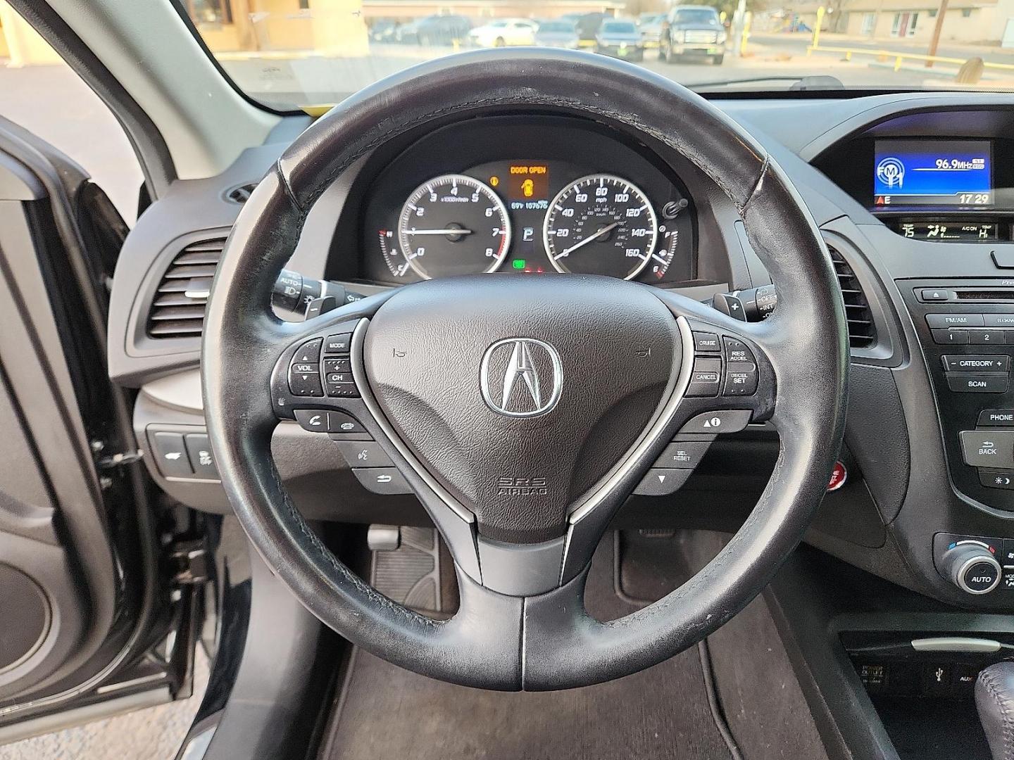 2017 BLACK Acura RDX w/AcuraWatch Plus Package (5J8TB3H33HL) with an 3.5L V-6 i-VTEC variable valve control, premium unleaded, engine with cylinder deactivation and 279HP engine, located at 4711 Ave Q, Lubbock, TX, 79412, (806) 687-2362, 33.551304, -101.855293 - Photo#16
