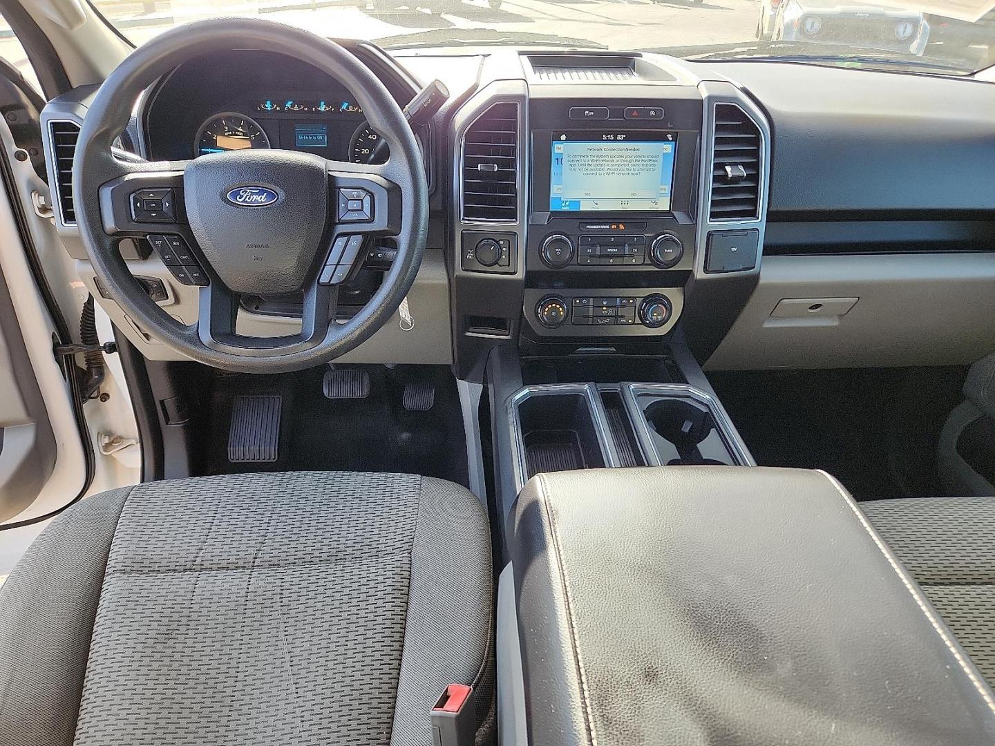 2019 WHITE Ford F-150 XLT (1FTFX1E58KK) with an 5L V-8 port/direct injection, DOHC, variable valve control, regular unleaded, engine with 395HP engine, located at 4711 Ave Q, Lubbock, TX, 79412, (806) 687-2362, 33.551304, -101.855293 - Photo#9