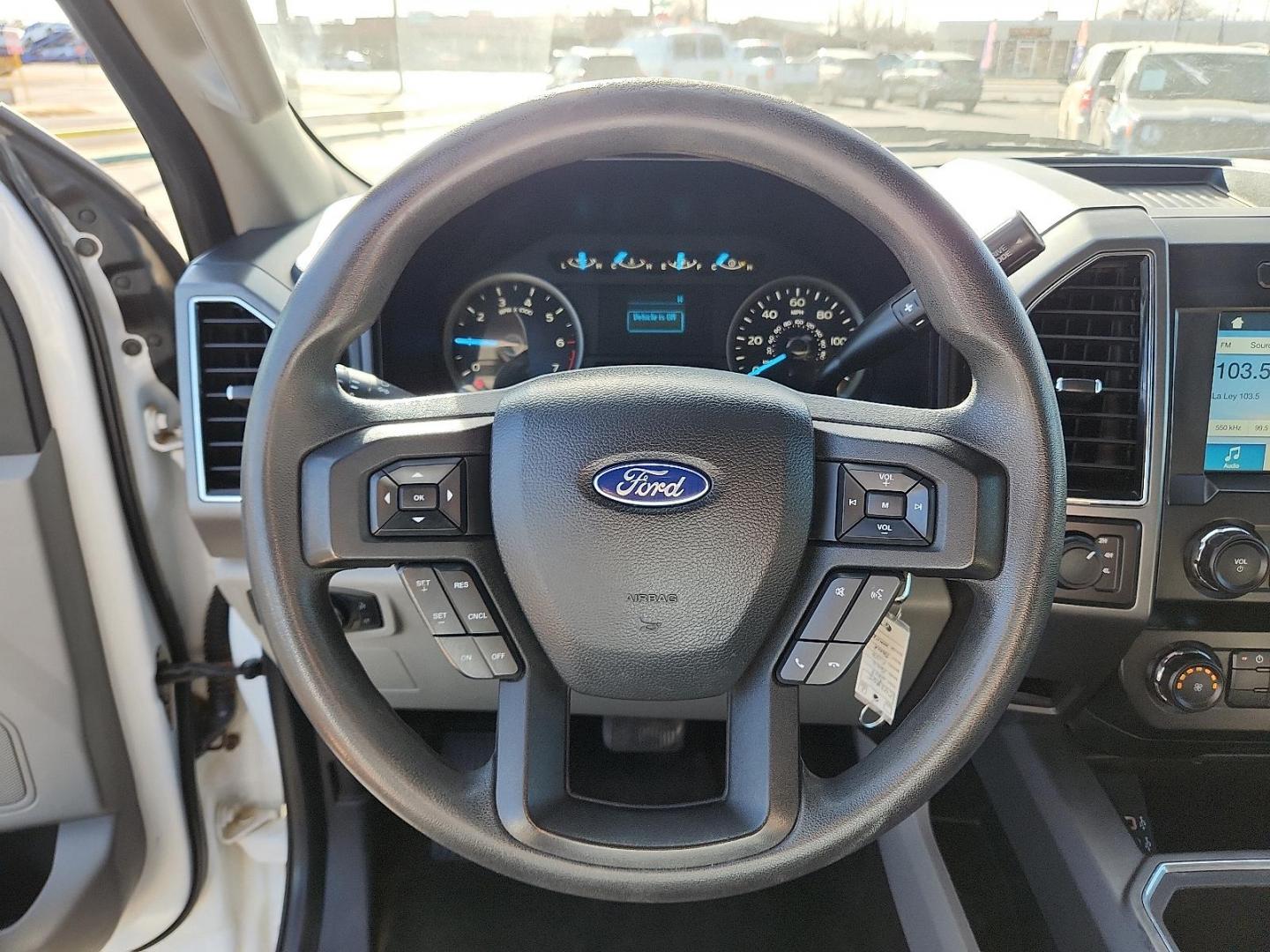 2019 WHITE Ford F-150 XLT (1FTFX1E58KK) with an 5L V-8 port/direct injection, DOHC, variable valve control, regular unleaded, engine with 395HP engine, located at 4711 Ave Q, Lubbock, TX, 79412, (806) 687-2362, 33.551304, -101.855293 - Photo#18