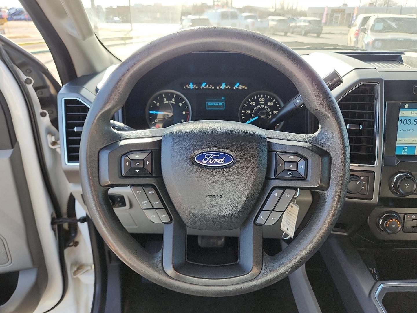 2019 WHITE Ford F-150 XLT (1FTFX1E58KK) with an 5L V-8 port/direct injection, DOHC, variable valve control, regular unleaded, engine with 395HP engine, located at 4711 Ave Q, Lubbock, TX, 79412, (806) 687-2362, 33.551304, -101.855293 - Photo#28