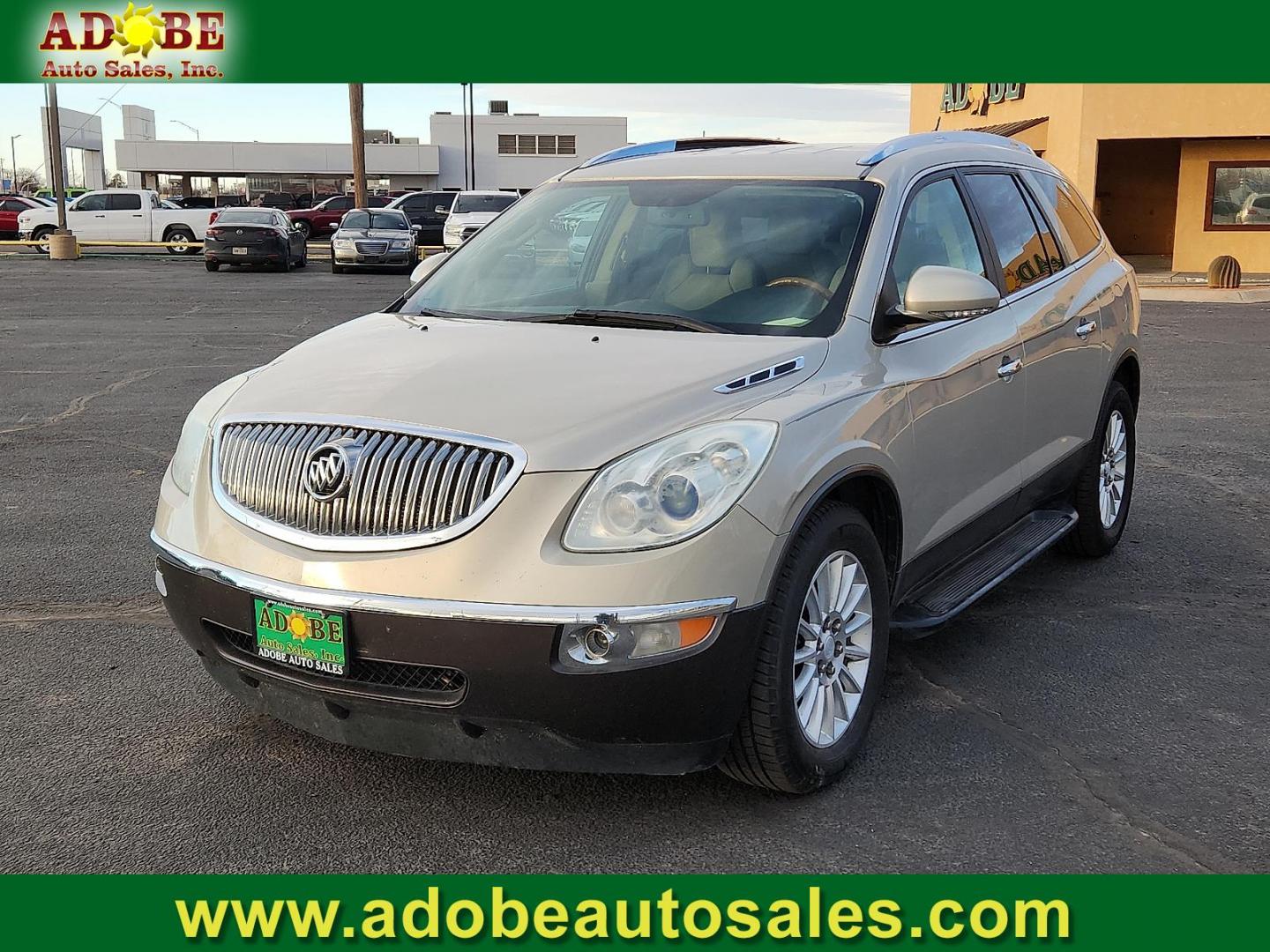 2011 TAN Buick Enclave 1XL (5GAKRBED0BJ) with an 3.6L V-6 gasoline direct injection, DOHC, variable valve control, regular unleaded, engine with 288HP engine, located at 4711 Ave Q, Lubbock, TX, 79412, (806) 687-2362, 33.551304, -101.855293 - Photo#0