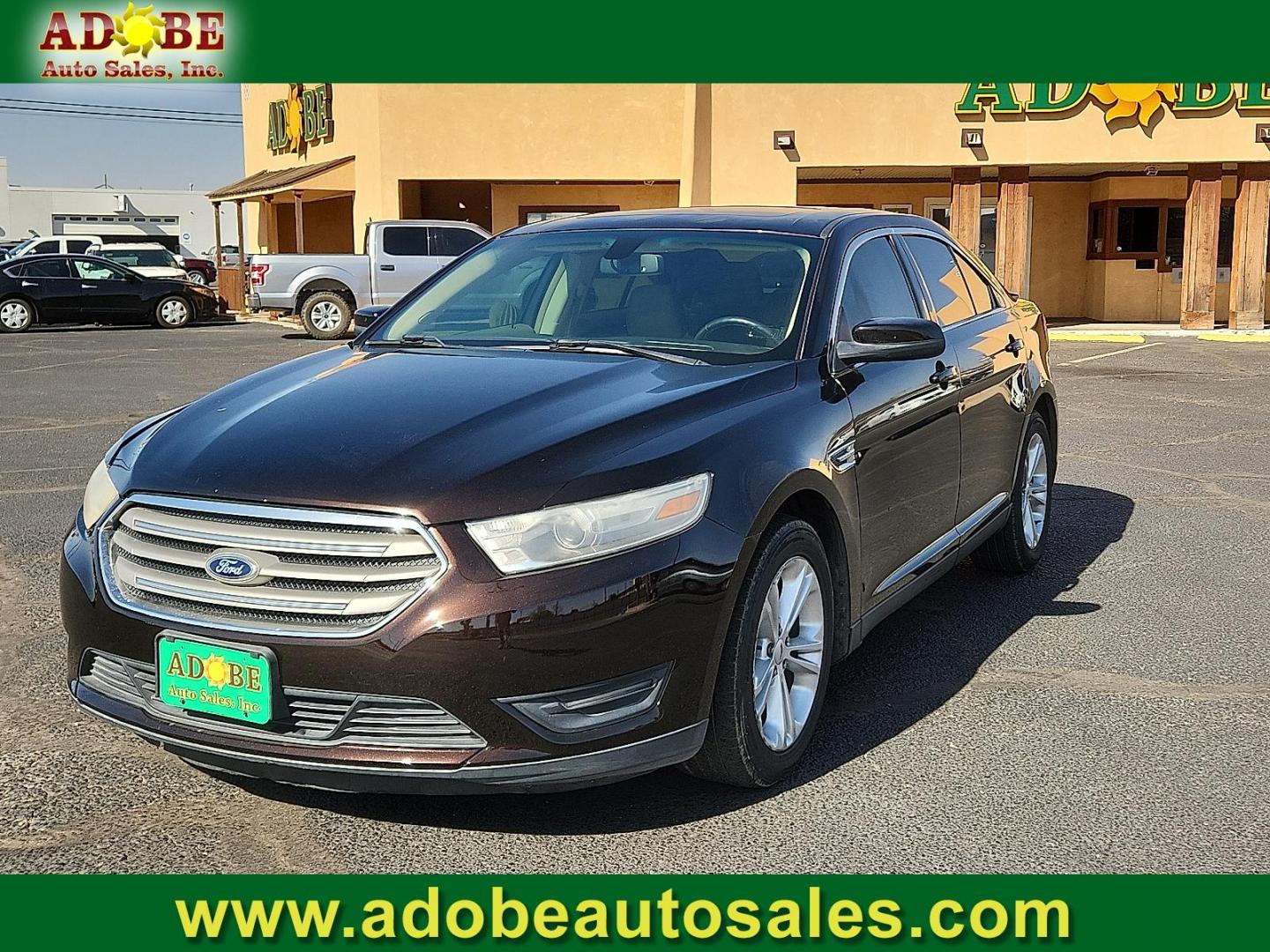 2013 BLACK /Charcoal Black - MW Ford Taurus SEL (1FAHP2E86DG) with an 3.5L Ti-VCT V6 Flex Fuel Engine engine, located at 4711 Ave Q, Lubbock, TX, 79412, (806) 687-2362, 33.551304, -101.855293 - Photo#0