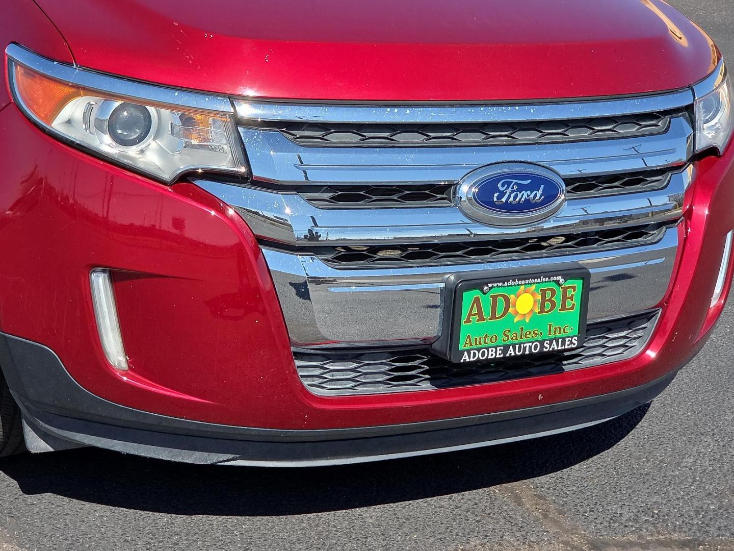 2013 Ruby Red Metallic Tinted Clearcoat /Medium Light Stone - GL Ford Edge Limited (2FMDK3KC7DB) with an 3.5L V-6 DOHC, variable valve control, regular unleaded, engine with 285HP engine, located at 4711 Ave Q, Lubbock, TX, 79412, (806) 687-2362, 33.551304, -101.855293 - Photo#8