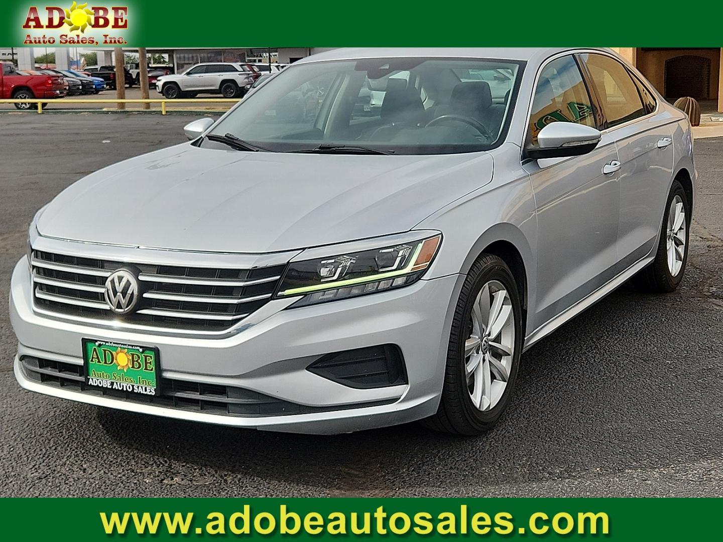 2020 GRAY /Titan Black - HL Volkswagen Passat 2.0T SE (1VWSA7A31LC) with an 2L I-4 gasoline direct injection, DOHC, variable valve control, intercooled turbo, regular unleaded, engine with 174HP engine, located at 4711 Ave Q, Lubbock, TX, 79412, (806) 687-2362, 33.551304, -101.855293 - Photo#0