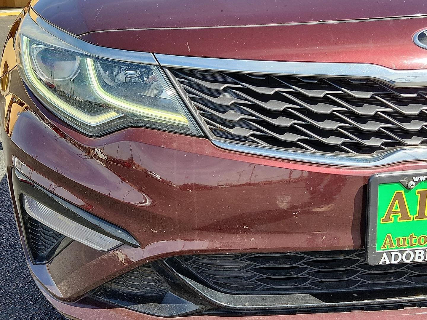 2020 PURPLE /Black - WK Kia Optima LX (5XXGT4L39LG) with an Theta II 2.4L I-4 gasoline direct injection, DOHC, D-CVVT variable valve control, regular unleaded, engine with 185HP engine, located at 4711 Ave Q, Lubbock, TX, 79412, (806) 687-2362, 33.551304, -101.855293 - Photo#7