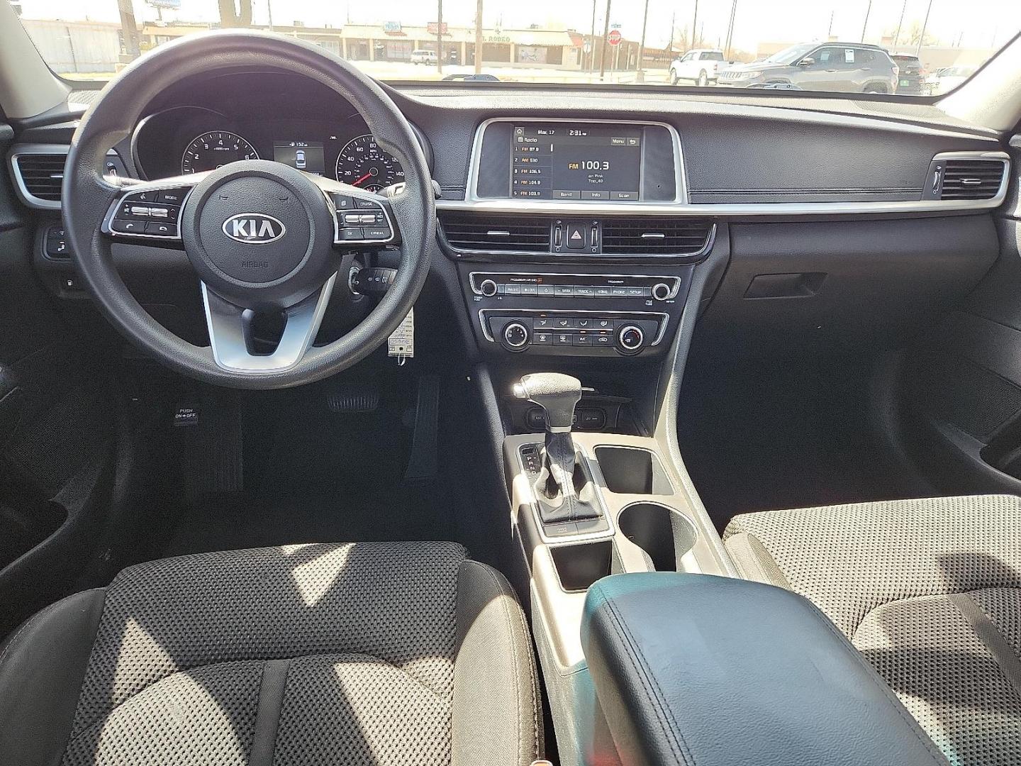 2020 PURPLE /Black - WK Kia Optima LX (5XXGT4L39LG) with an Theta II 2.4L I-4 gasoline direct injection, DOHC, D-CVVT variable valve control, regular unleaded, engine with 185HP engine, located at 4711 Ave Q, Lubbock, TX, 79412, (806) 687-2362, 33.551304, -101.855293 - Photo#13