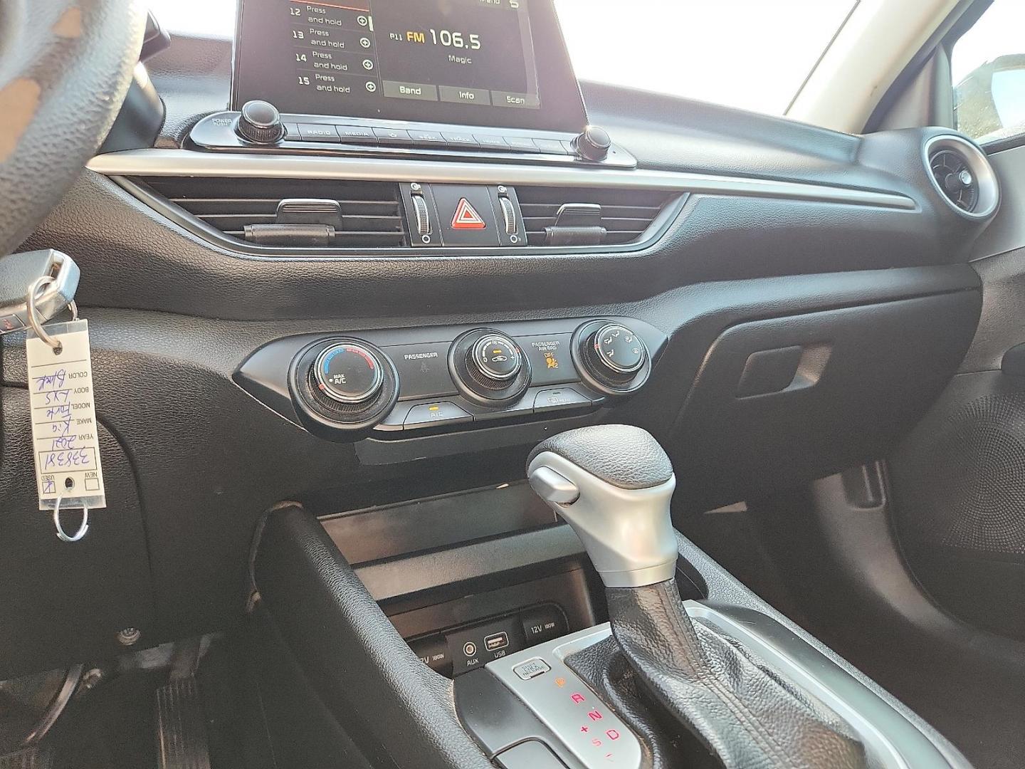 2021 BLACK /Black - WK Kia Forte LXS (3KPF24AD2ME) with an 2L I-4 DOHC, D-CVVT variable valve control, regular unleaded, engine with 147HP engine, located at 4711 Ave Q, Lubbock, TX, 79412, (806) 687-2362, 33.551304, -101.855293 - Photo#29