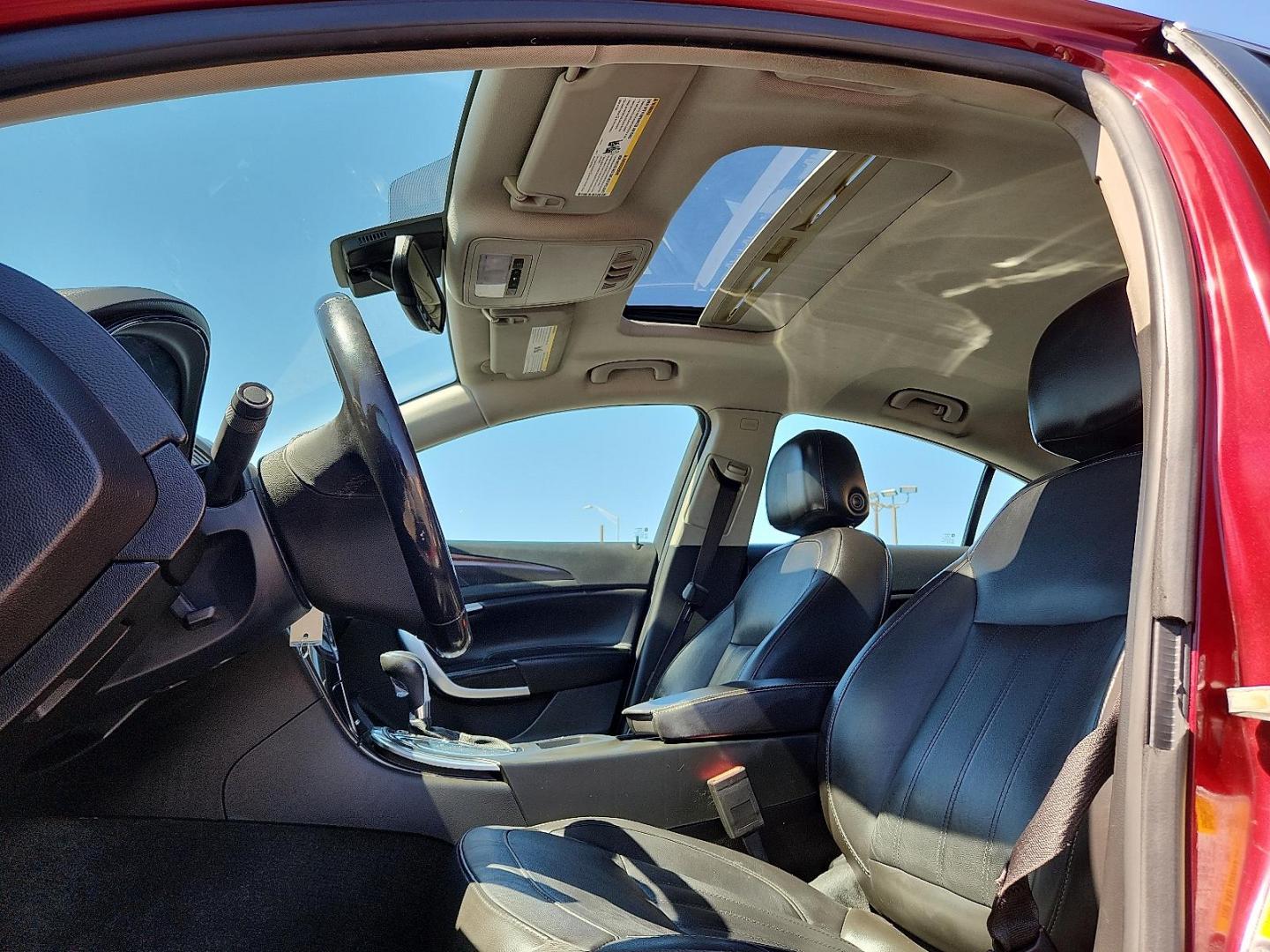 2017 RED /Ebony w/Ebony Accents - AFM Buick Regal Turbo Sport Touring (2G4GL5EX3H9) with an 2L I-4 gasoline direct injection, DOHC, VVT variable valve control, intercooled turbo, premium unleaded, engine with 259HP engine, located at 4711 Ave Q, Lubbock, TX, 79412, (806) 687-2362, 33.551304, -101.855293 - Photo#12