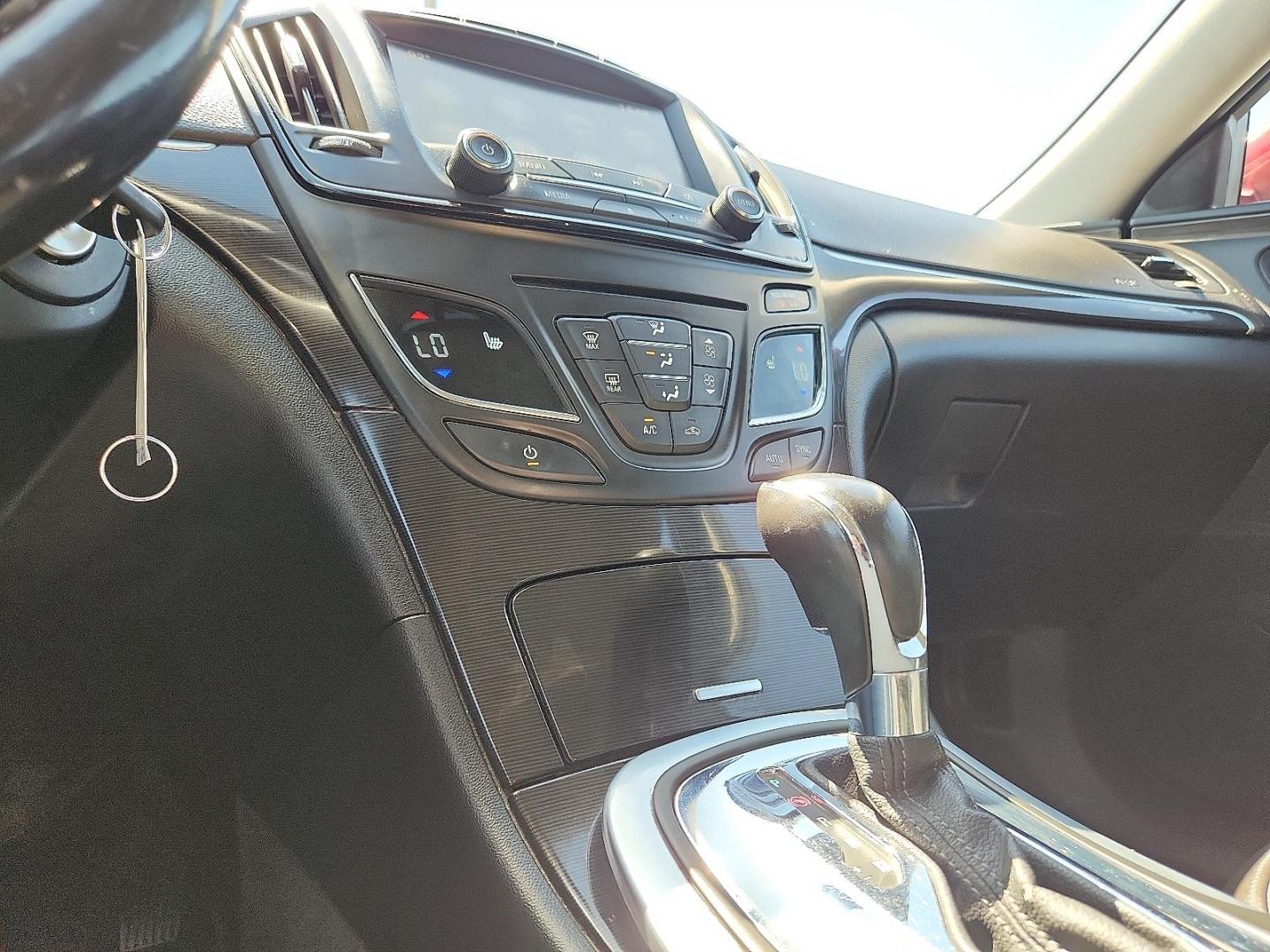 2017 RED /Ebony w/Ebony Accents - AFM Buick Regal Turbo Sport Touring (2G4GL5EX3H9) with an 2L I-4 gasoline direct injection, DOHC, VVT variable valve control, intercooled turbo, premium unleaded, engine with 259HP engine, located at 4711 Ave Q, Lubbock, TX, 79412, (806) 687-2362, 33.551304, -101.855293 - Photo#29