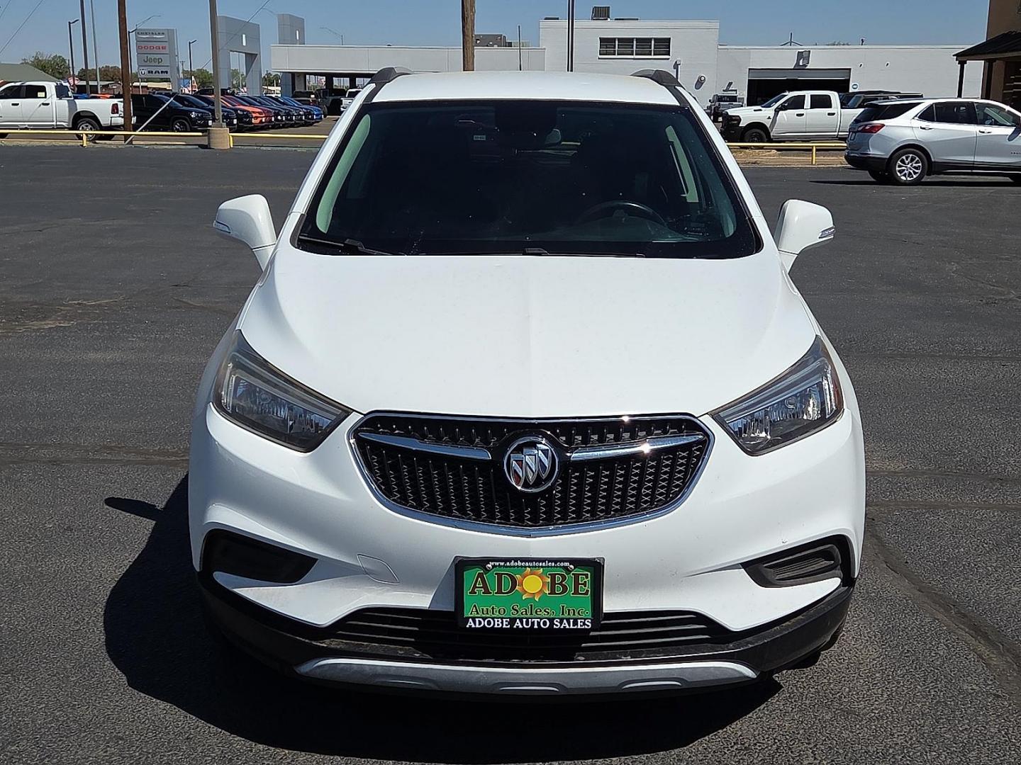 2017 Summit White - GAZ /Ebony - AFN Buick Encore Preferred (KL4CJASBXHB) with an Ecotec 1.4L I-4 DOHC, variable valve control, intercooled turbo, regular unleaded, engine with 138HP engine, located at 4711 Ave Q, Lubbock, TX, 79412, (806) 687-2362, 33.551304, -101.855293 - Photo#7