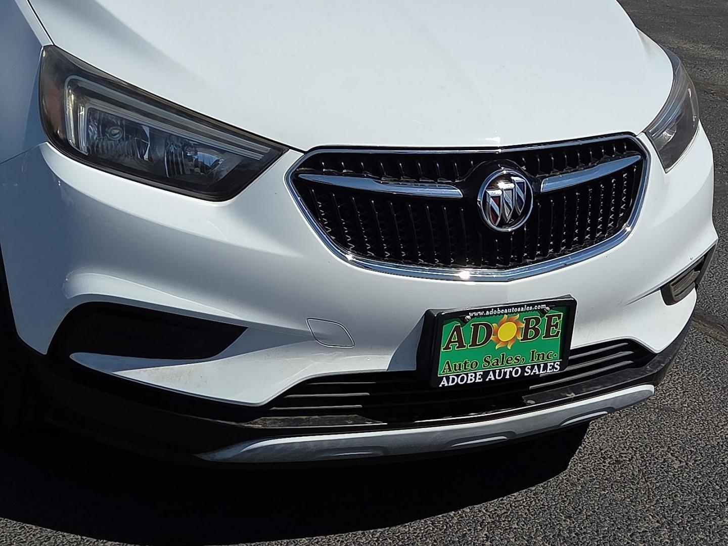 2017 Summit White - GAZ /Ebony - AFN Buick Encore Preferred (KL4CJASBXHB) with an Ecotec 1.4L I-4 DOHC, variable valve control, intercooled turbo, regular unleaded, engine with 138HP engine, located at 4711 Ave Q, Lubbock, TX, 79412, (806) 687-2362, 33.551304, -101.855293 - Photo#8