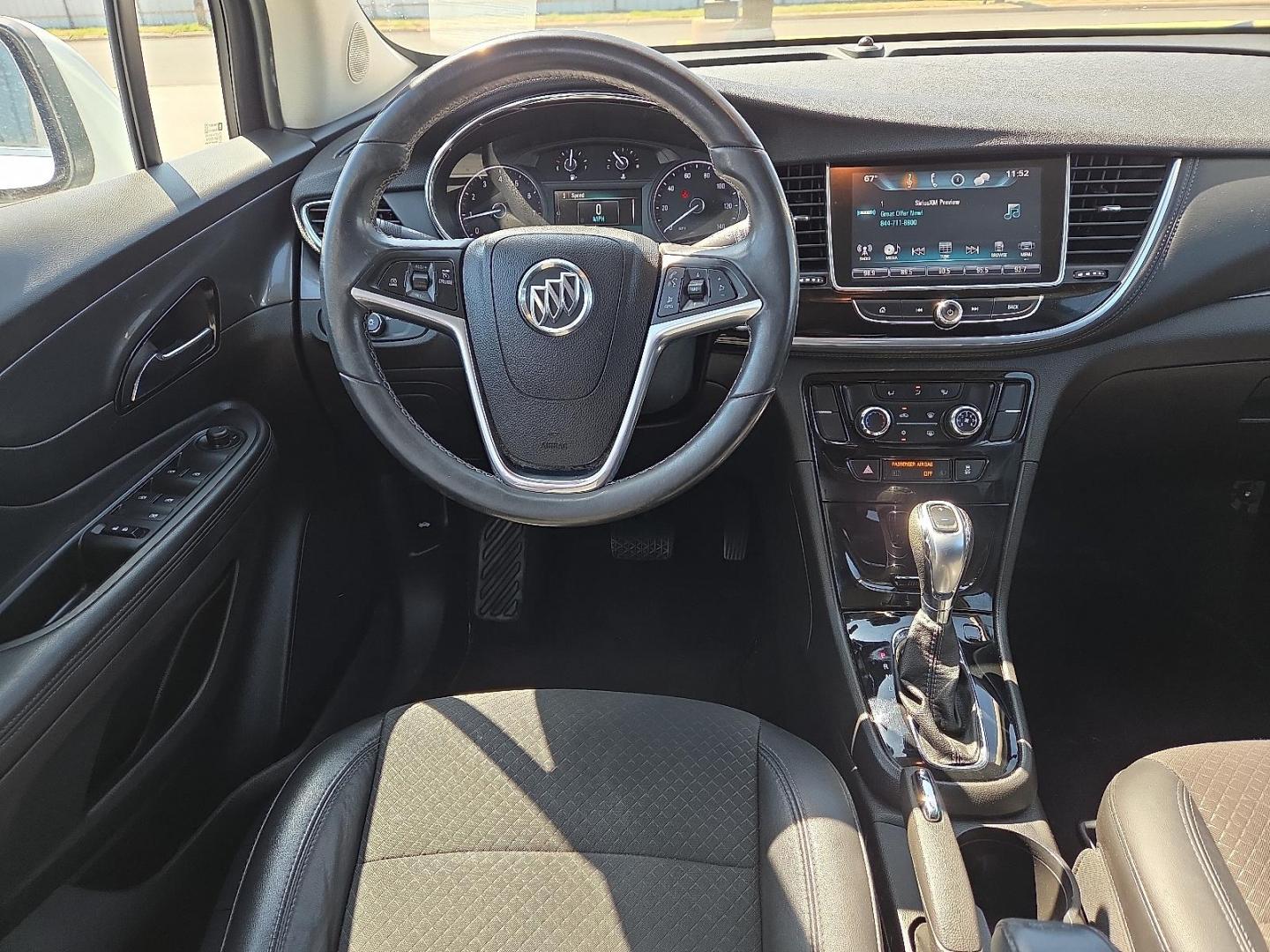 2017 Summit White - GAZ /Ebony - AFN Buick Encore Preferred (KL4CJASBXHB) with an Ecotec 1.4L I-4 DOHC, variable valve control, intercooled turbo, regular unleaded, engine with 138HP engine, located at 4711 Ave Q, Lubbock, TX, 79412, (806) 687-2362, 33.551304, -101.855293 - Photo#17