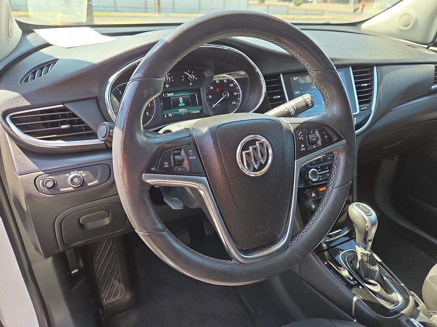 2017 Summit White - GAZ /Ebony - AFN Buick Encore Preferred (KL4CJASBXHB) with an Ecotec 1.4L I-4 DOHC, variable valve control, intercooled turbo, regular unleaded, engine with 138HP engine, located at 4711 Ave Q, Lubbock, TX, 79412, (806) 687-2362, 33.551304, -101.855293 - Photo#22