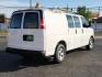 2007 WHITE /Medium Pewter - 93W Chevrolet Express Work Van (1GCFG15X871) with an Vortec 4.3L V-6 regular unleaded, engine with 195HP engine, located at 4711 Ave Q, Lubbock, TX, 79412, (806) 687-2362, 33.551304, -101.855293 - Photo#3