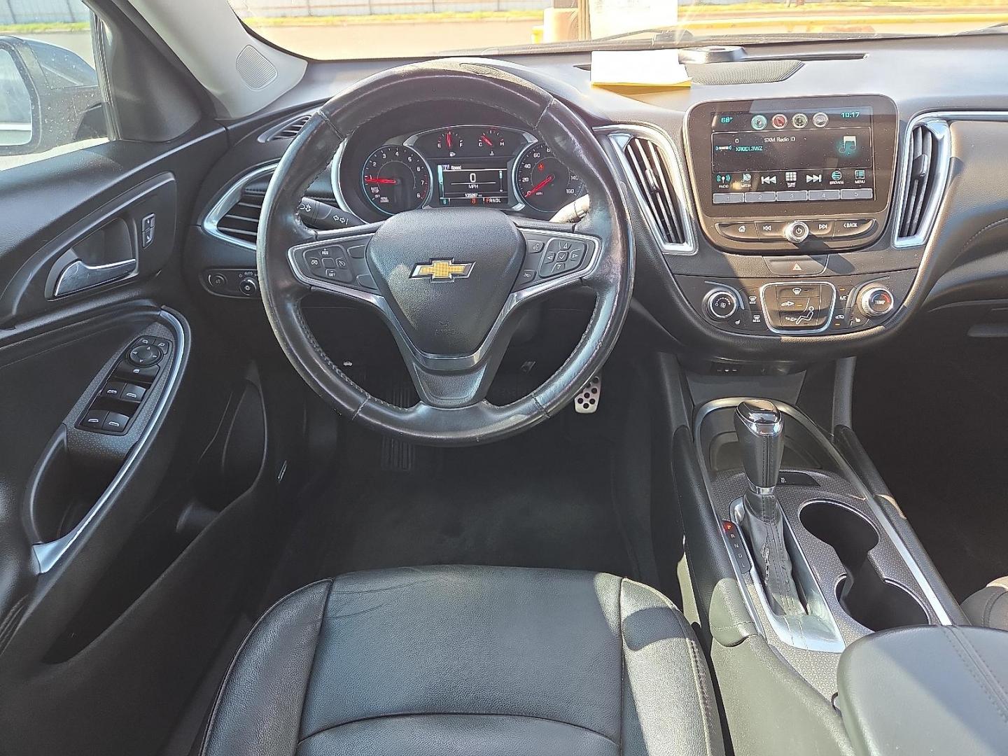 2017 Nightfall Gray Metallic - G7Q /Jet Black - H1T Chevrolet Malibu 1LT (1G1ZE5ST3HF) with an 1.5L I-4 gasoline direct injection, DOHC, variable valve control, intercooled turbo, regular unleaded, engine with 160HP engine, located at 4711 Ave Q, Lubbock, TX, 79412, (806) 687-2362, 33.551304, -101.855293 - Photo#17