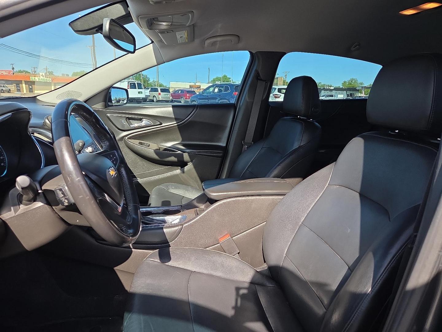 2017 Nightfall Gray Metallic - G7Q /Jet Black - H1T Chevrolet Malibu 1LT (1G1ZE5ST3HF) with an 1.5L I-4 gasoline direct injection, DOHC, variable valve control, intercooled turbo, regular unleaded, engine with 160HP engine, located at 4711 Ave Q, Lubbock, TX, 79412, (806) 687-2362, 33.551304, -101.855293 - Photo#23
