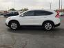 2014 WHITE /Beige - BE Honda CR-V EX-L (5J6RM3H71EL) with an 2.4L I-4 DOHC, i-VTEC variable valve control, regular unleaded, engine with 185HP engine, located at 4711 Ave Q, Lubbock, TX, 79412, (806) 687-2362, 33.551304, -101.855293 - Photo#1