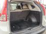 2014 WHITE /Beige - BE Honda CR-V EX-L (5J6RM3H71EL) with an 2.4L I-4 DOHC, i-VTEC variable valve control, regular unleaded, engine with 185HP engine, located at 4711 Ave Q, Lubbock, TX, 79412, (806) 687-2362, 33.551304, -101.855293 - Photo#10