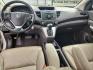2014 WHITE /Beige - BE Honda CR-V EX-L (5J6RM3H71EL) with an 2.4L I-4 DOHC, i-VTEC variable valve control, regular unleaded, engine with 185HP engine, located at 4711 Ave Q, Lubbock, TX, 79412, (806) 687-2362, 33.551304, -101.855293 - Photo#14