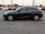 2016 BLACK /Black - BV0 Mazda Mazda3 Hatchback i Grand Touring (3MZBM1N77GM) with an SKYACTIV-G 2L I-4 gasoline direct injection, DOHC, variable valve control, regular unleaded, engine with 155HP engine, located at 4711 Ave Q, Lubbock, TX, 79412, (806) 687-2362, 33.551304, -101.855293 - Photo#1