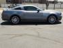 2013 GRAY /Charcoal Black - 1W Ford Mustang V6 (1ZVBP8AM7D5) with an 3.7L V-6 DOHC, Ti-VCT variable valve control, regular unleaded, engine with 305HP engine, located at 4711 Ave Q, Lubbock, TX, 79412, (806) 687-2362, 33.551304, -101.855293 - Photo#4