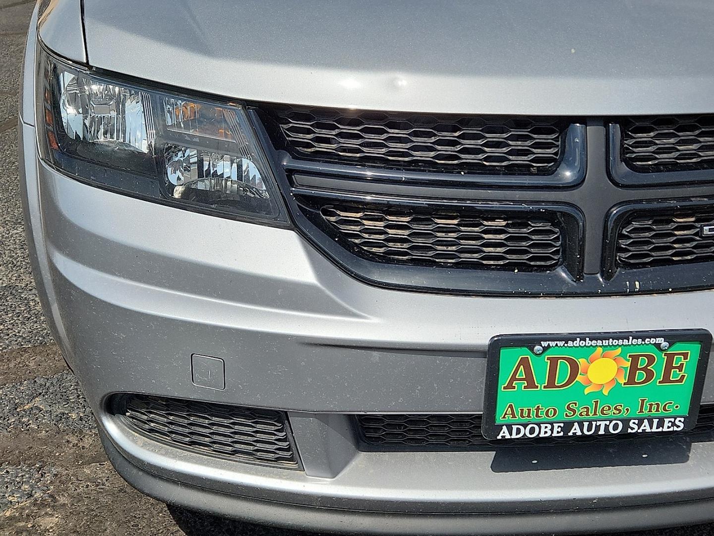 2020 SILVER /Black - X9 Dodge Journey SE Value (3C4PDCAB7LT) with an Tigershark MultiAir 2.4L I-4 DOHC, VVT variable valve control, regular unleaded, engine with 173HP engine, located at 4711 Ave Q, Lubbock, TX, 79412, (806) 687-2362, 33.551304, -101.855293- Photo#7