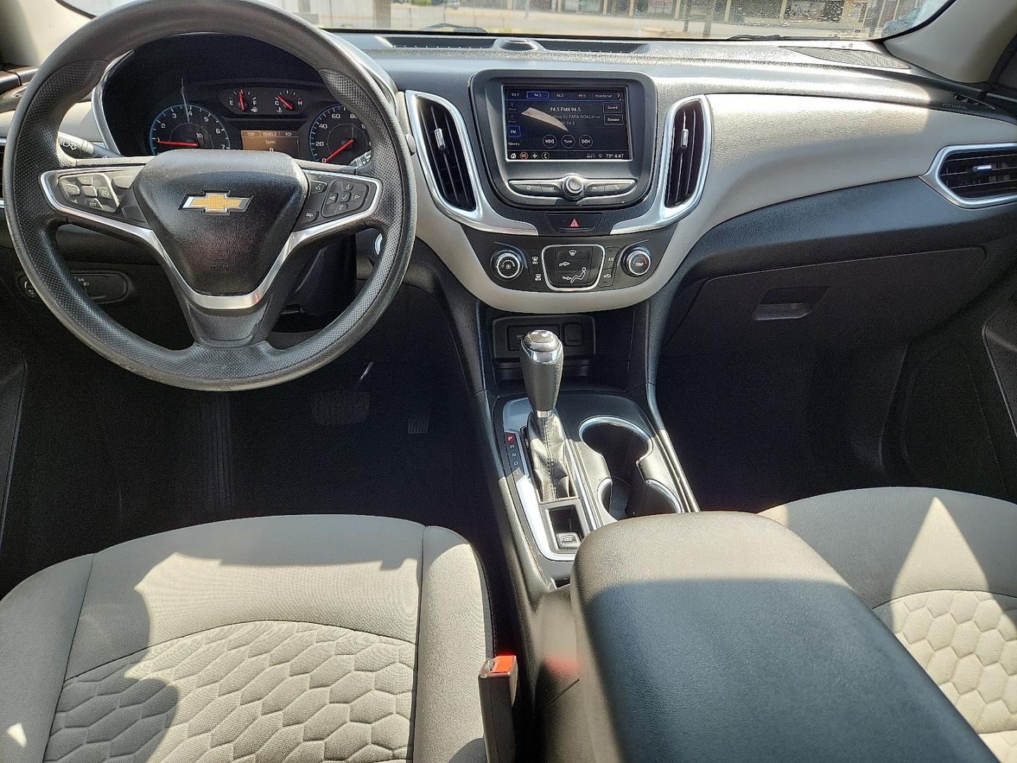 2019 GRAY /Medium Ash Gray - H72 Chevrolet Equinox LS (3GNAXHEV0KL) with an 1.5L I-4 gasoline direct injection, DOHC, VVT variable valve control, intercooled turbo, regular unleaded, engine with 170HP engine, located at 4711 Ave Q, Lubbock, TX, 79412, (806) 687-2362, 33.551304, -101.855293 - Photo#10