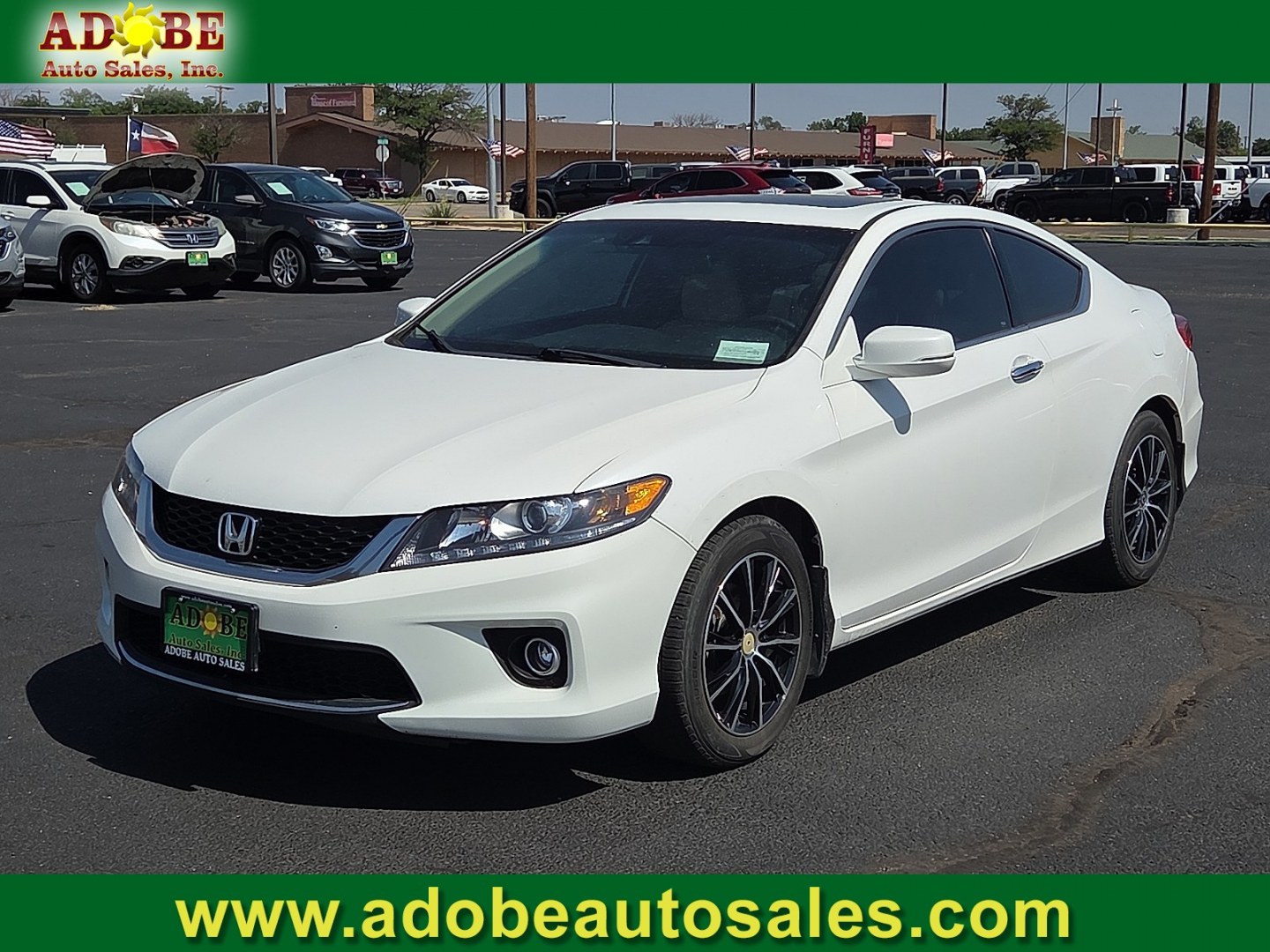 2015 White Orchid Pearl - WB /Parchment - BI Honda Accord EX-L (1HGCT1B86FA) with an 2.4L I-4 gasoline direct injection, DOHC, i-VTEC variable valve control, regular unleaded, engine with 185HP engine, located at 4711 Ave Q, Lubbock, TX, 79412, (806) 687-2362, 33.551304, -101.855293- Photo#0