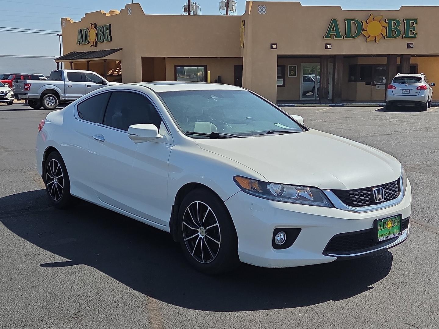2015 White Orchid Pearl - WB /Parchment - BI Honda Accord EX-L (1HGCT1B86FA) with an 2.4L I-4 gasoline direct injection, DOHC, i-VTEC variable valve control, regular unleaded, engine with 185HP engine, located at 4711 Ave Q, Lubbock, TX, 79412, (806) 687-2362, 33.551304, -101.855293- Photo#6