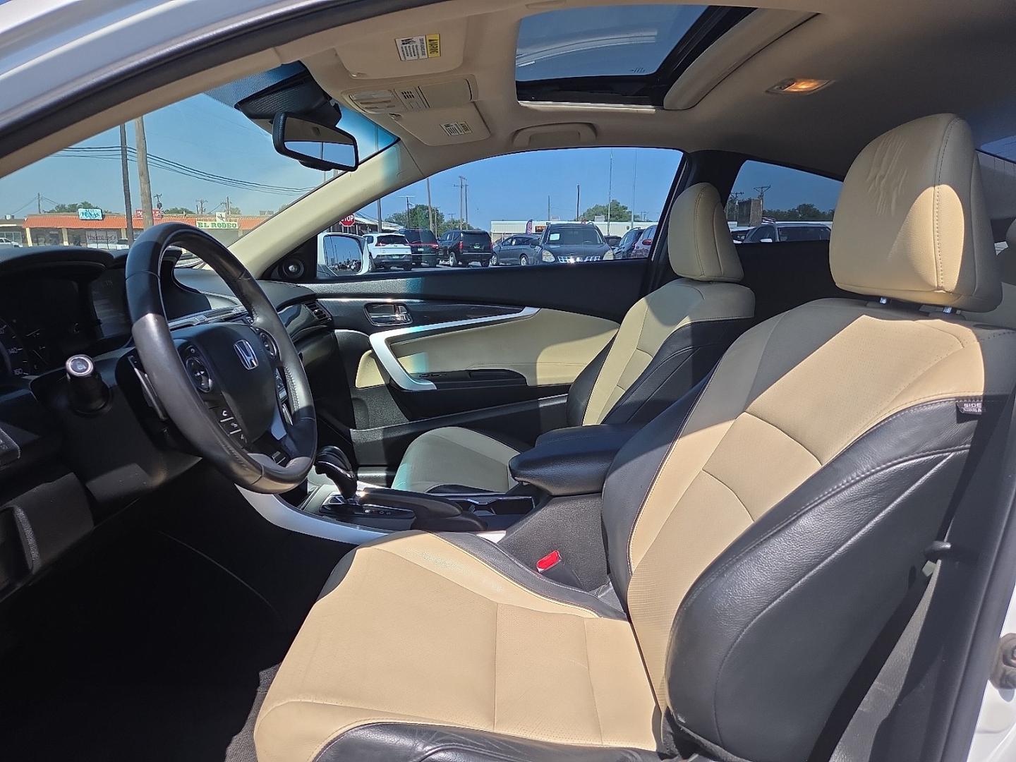 2015 White Orchid Pearl - WB /Parchment - BI Honda Accord EX-L (1HGCT1B86FA) with an 2.4L I-4 gasoline direct injection, DOHC, i-VTEC variable valve control, regular unleaded, engine with 185HP engine, located at 4711 Ave Q, Lubbock, TX, 79412, (806) 687-2362, 33.551304, -101.855293- Photo#21