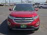 2018 Ruby Red Metallic Tinted Clearcoat - RR /Ebony - PE Ford Edge Titanium (2FMPK3K85JB) with an 3.5L V-6 DOHC, variable valve control, regular unleaded, engine with 280HP engine, located at 4711 Ave Q, Lubbock, TX, 79412, (806) 687-2362, 33.551304, -101.855293- Photo#7