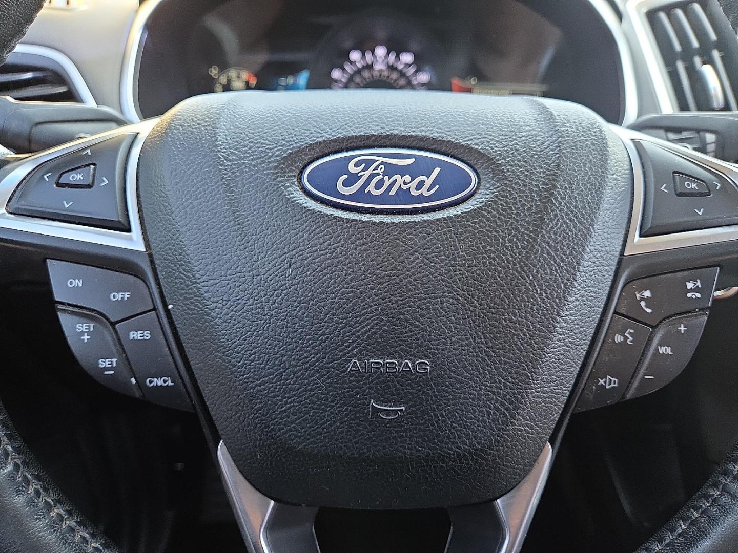 2018 Ruby Red Metallic Tinted Clearcoat - RR /Ebony - PE Ford Edge Titanium (2FMPK3K85JB) with an 3.5L V-6 DOHC, variable valve control, regular unleaded, engine with 280HP engine, located at 4711 Ave Q, Lubbock, TX, 79412, (806) 687-2362, 33.551304, -101.855293- Photo#28