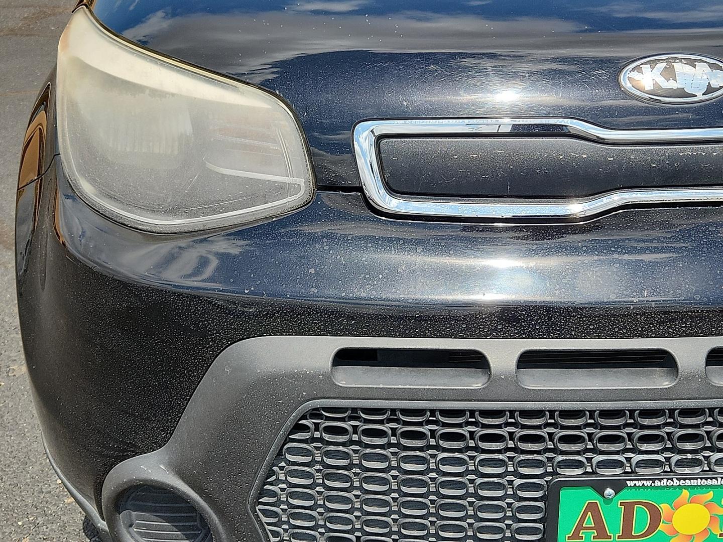 2015 BLACK /Black - EQ Kia Soul (KNDJN2A23F7) with an Gamma 1.6L I-4 gasoline direct injection, DOHC, variable valve control, regular unleaded, engine with 130HP engine, located at 4711 Ave Q, Lubbock, TX, 79412, (806) 687-2362, 33.551304, -101.855293- Photo#6